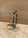Bracelet Pierres 6mm Médium Lapis-Lazuli & Hématite [Bracelet]