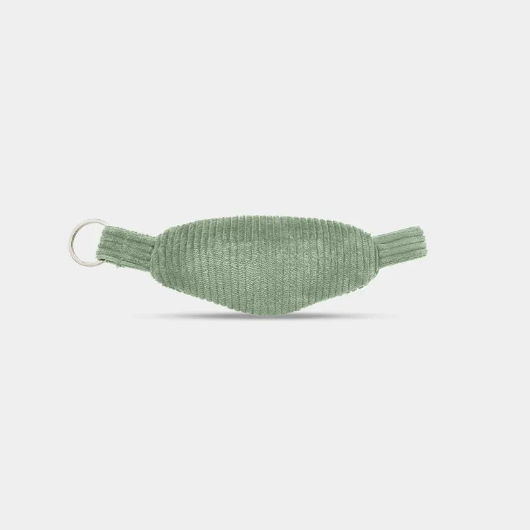 Porte-clés 'Côme' – Velours vert d'eau – Hindbag
