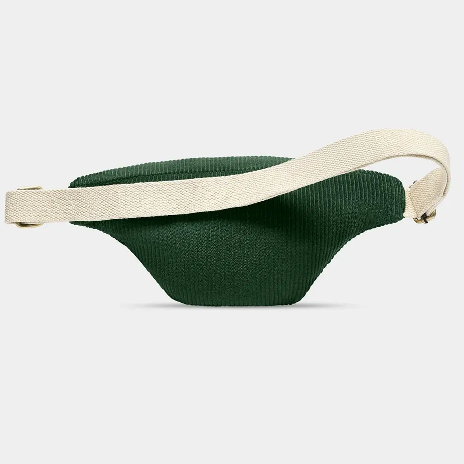 Sac banane 'Olivia' – Velours sapin – Hindbag