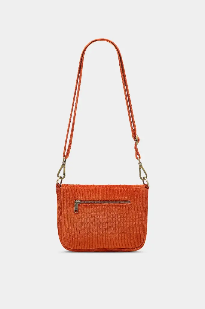 Sac à main 'Margault' – Velours brique – Hindbag