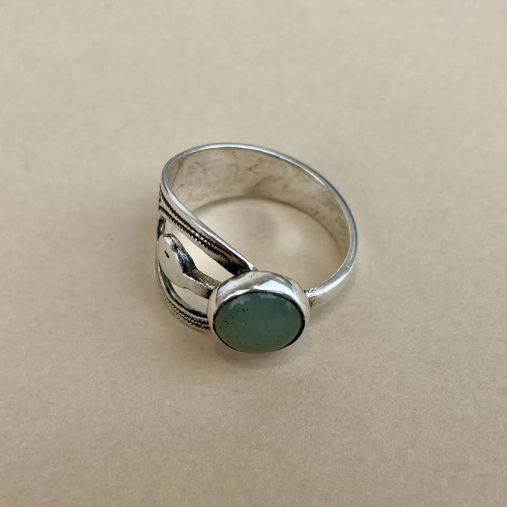 Bague Argent 925 – Jade [3496]