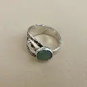 Bague Argent 925 – Jade [3496]