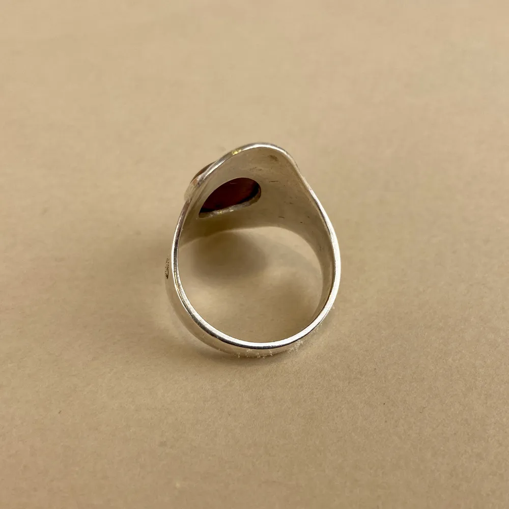 Bague Argent 925 – Jaspe [3500]