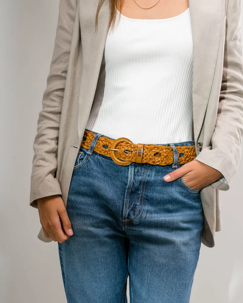 Ceinture 'Gila' Jaune – Biba