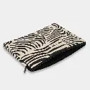Housse d'ordi 'Ava' – Taille S – Zèbre écru – Hindbag