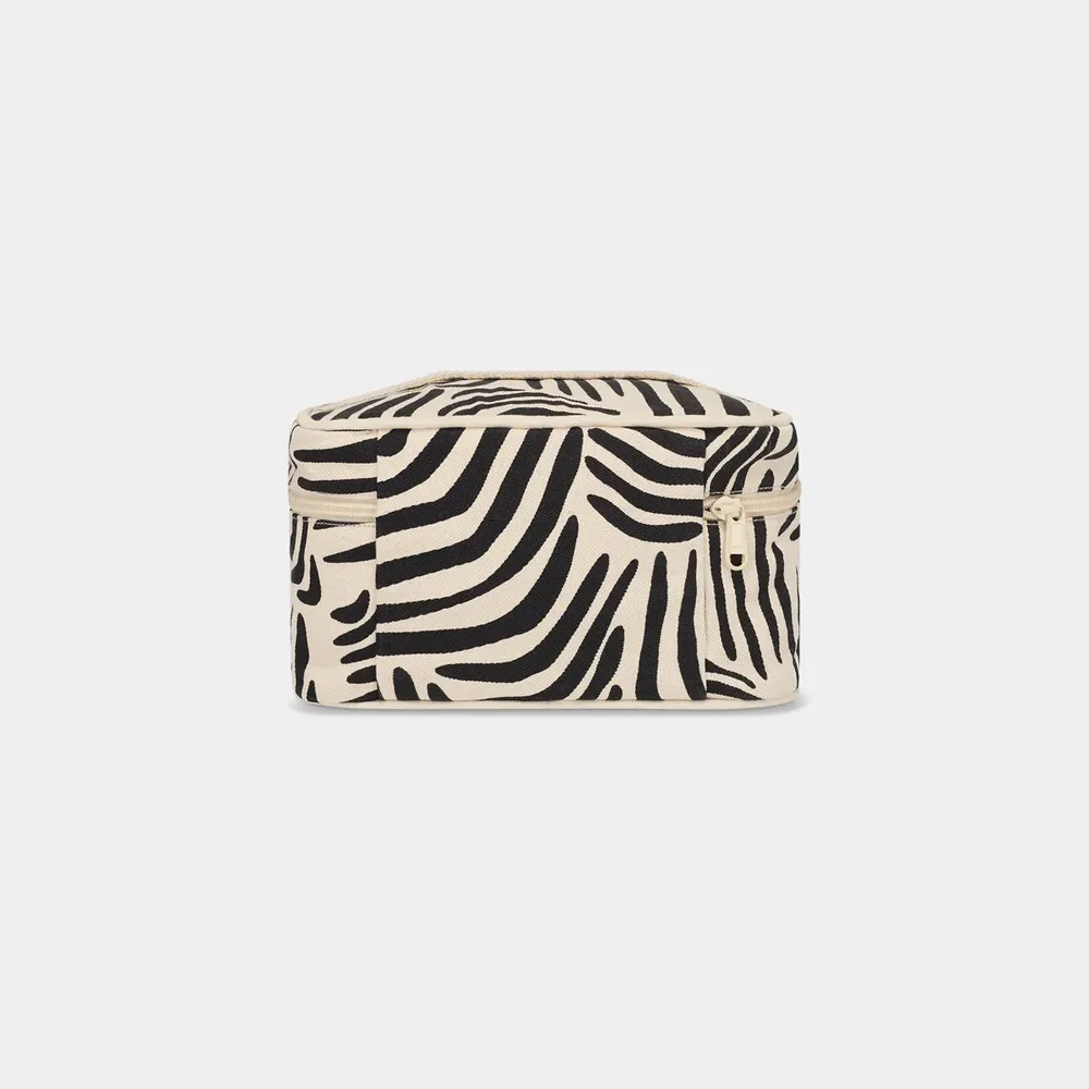 Sac vanity 'Gaspard' – Zèbre écru – Hindbag