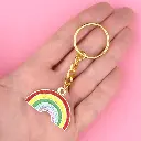 Porte-clés 'Arc-en-ciel' - Coucou Suzette