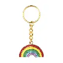 Porte-clés 'Arc-en-ciel' - Coucou Suzette
