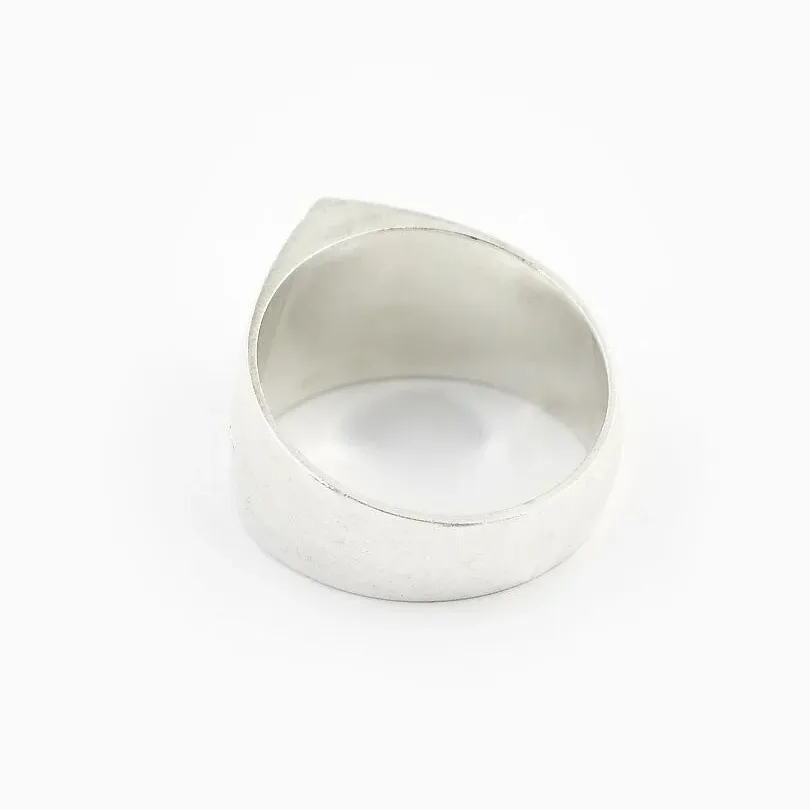 Bague 'Lyes' – Argent – Ombre Claire