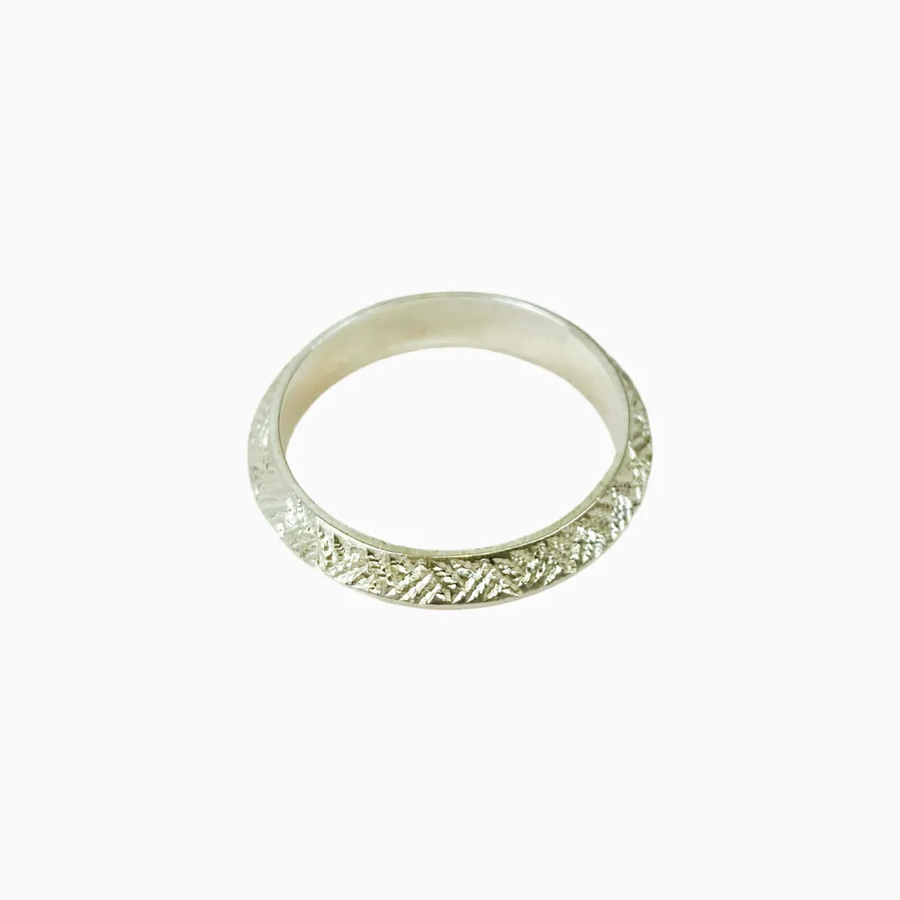 Bague 'Erwan' – Argent – Ombre Claire