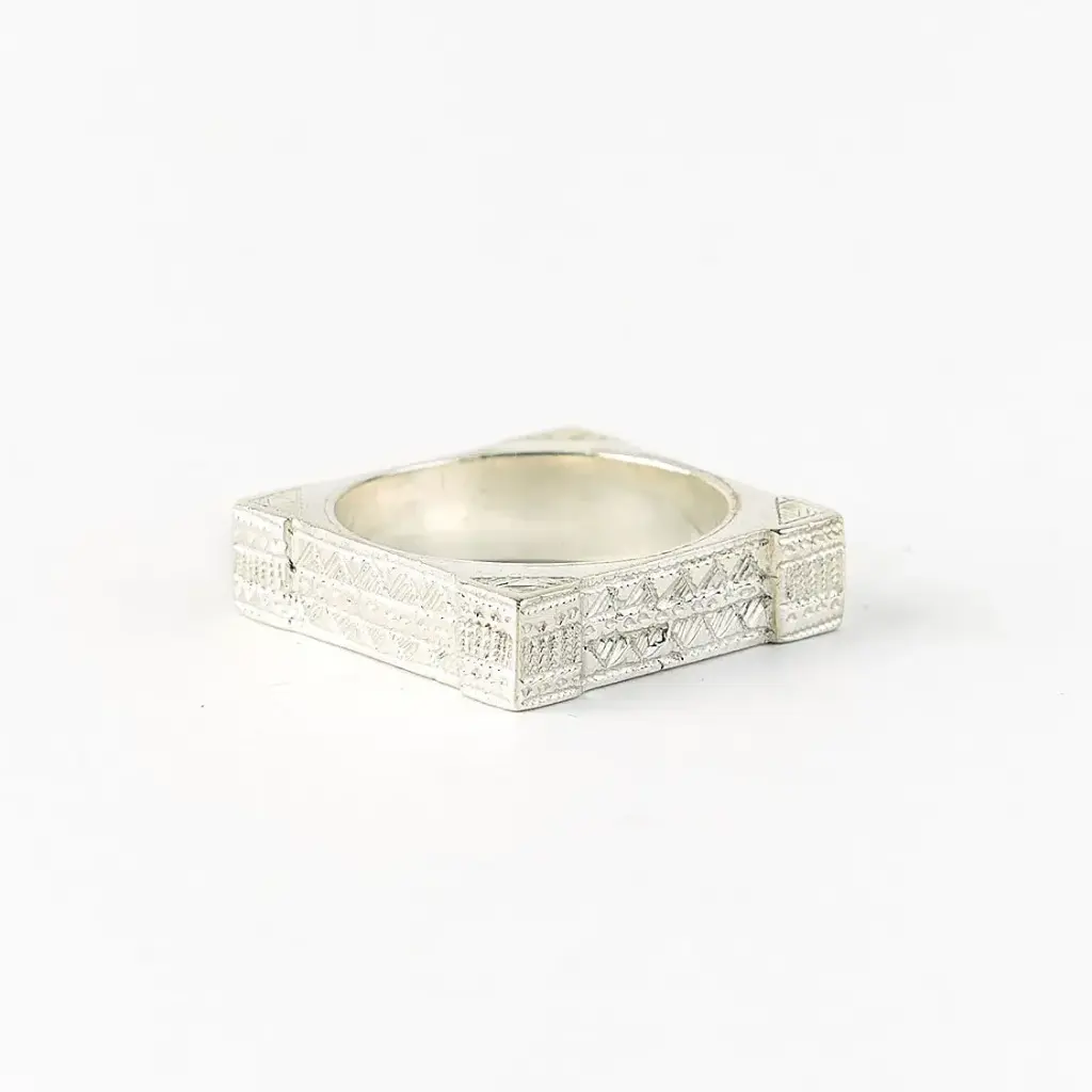 Bague 'Laurent' – Argent – Ombre Claire
