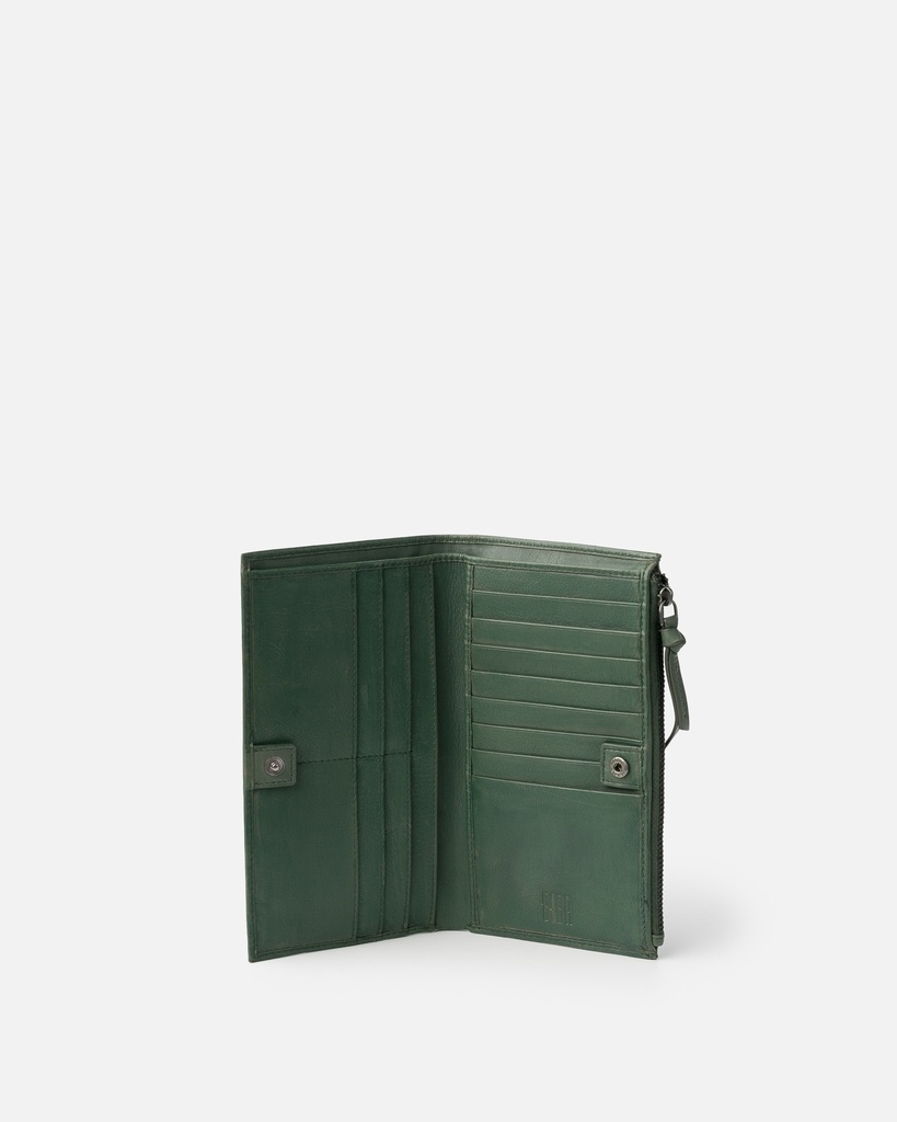 Portefeuille 'Valley Winter' – Vert Foncé – Biba