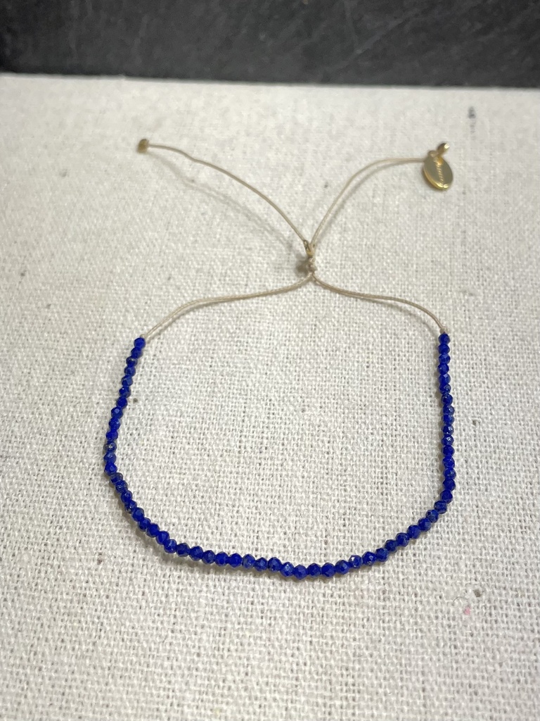 Bracelet Cordon & Lapis Lazuli [Bracelet]