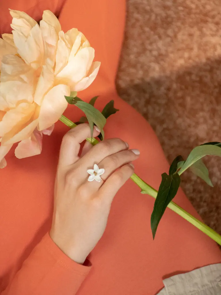 Bague torsadée  'Jasmin' – Nach