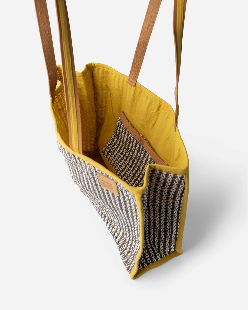 Sac à bandoulière 'Cayman' – Jaune – Biba