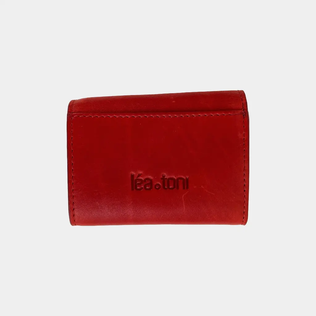 Portefeuille 'Joe' – Rouge – Léa Toni