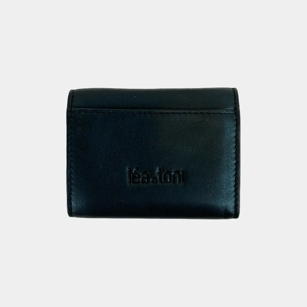 Portefeuille 'Joe' – Noir – Léa Toni