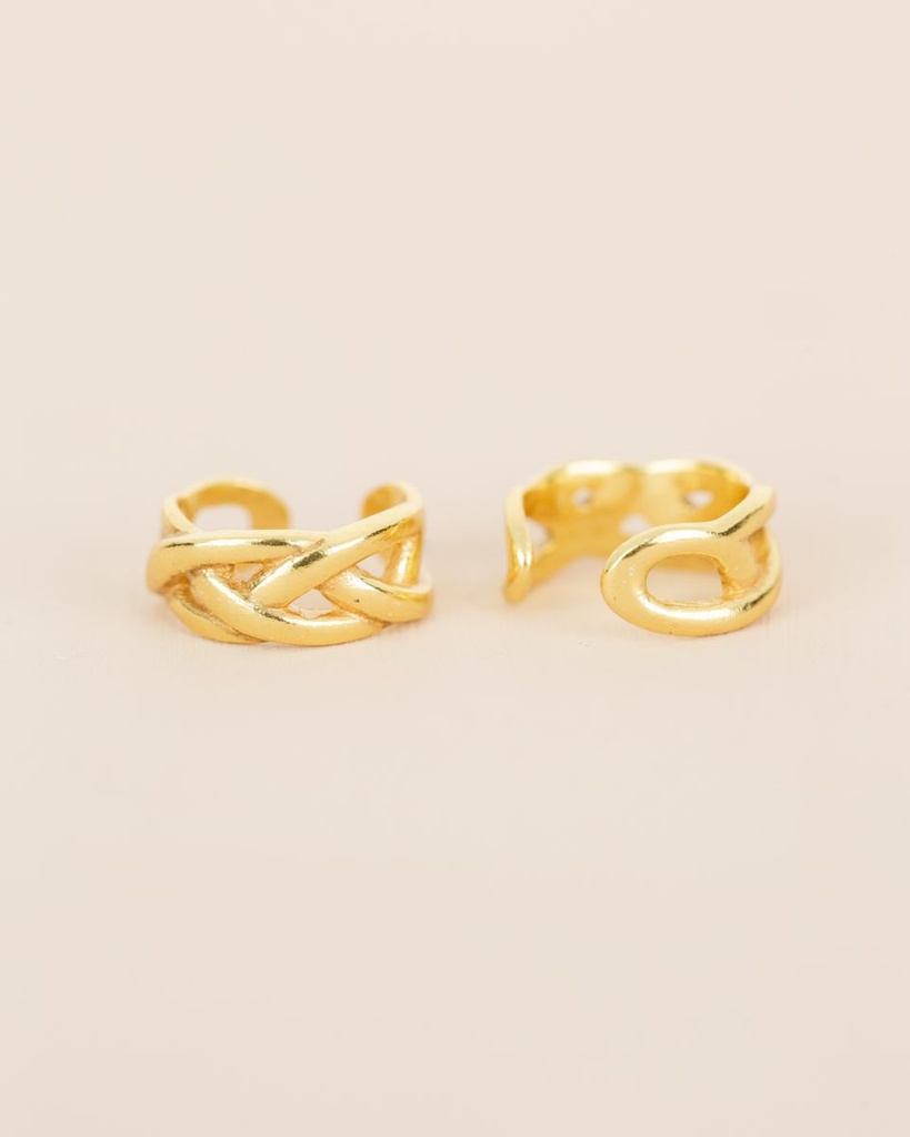 Earcuff – Plaqué Or – Muja Juma