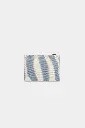 Pochette 'Ema' – Rayures bleu – Hindbag