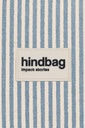 Pochette 'Ema' – Rayures bleu – Hindbag