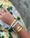 Élastique – Classique – Jaune clair – Uni – Kknekki
