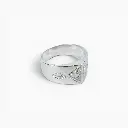 Bague 'Lyes' – Argent 999 – Ombre Claire