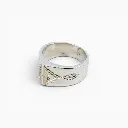 Bague 'Lyes' – Argent 999 – Ombre Claire