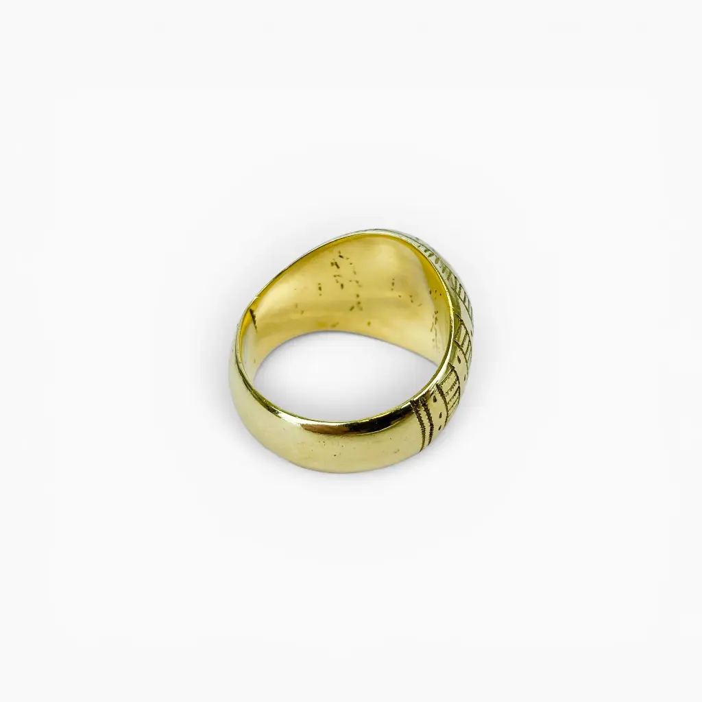 Bague 'Mawli' – Argent 999 & bronze – Ombre Claire