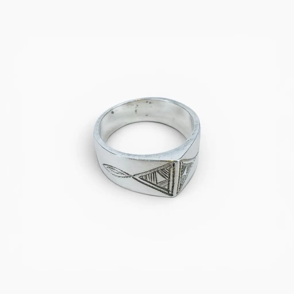 Bague 'Lyes' – Argent 999 – Ombre Claire