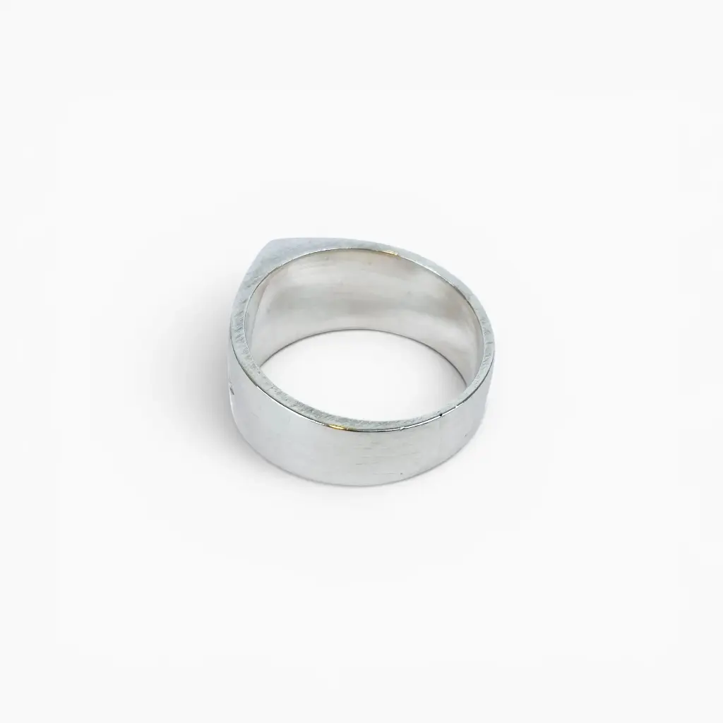 Bague 'Lyes' – Argent 999 – Ombre Claire