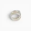 Bague 'Lyes' – Argent 999 – Ombre Claire
