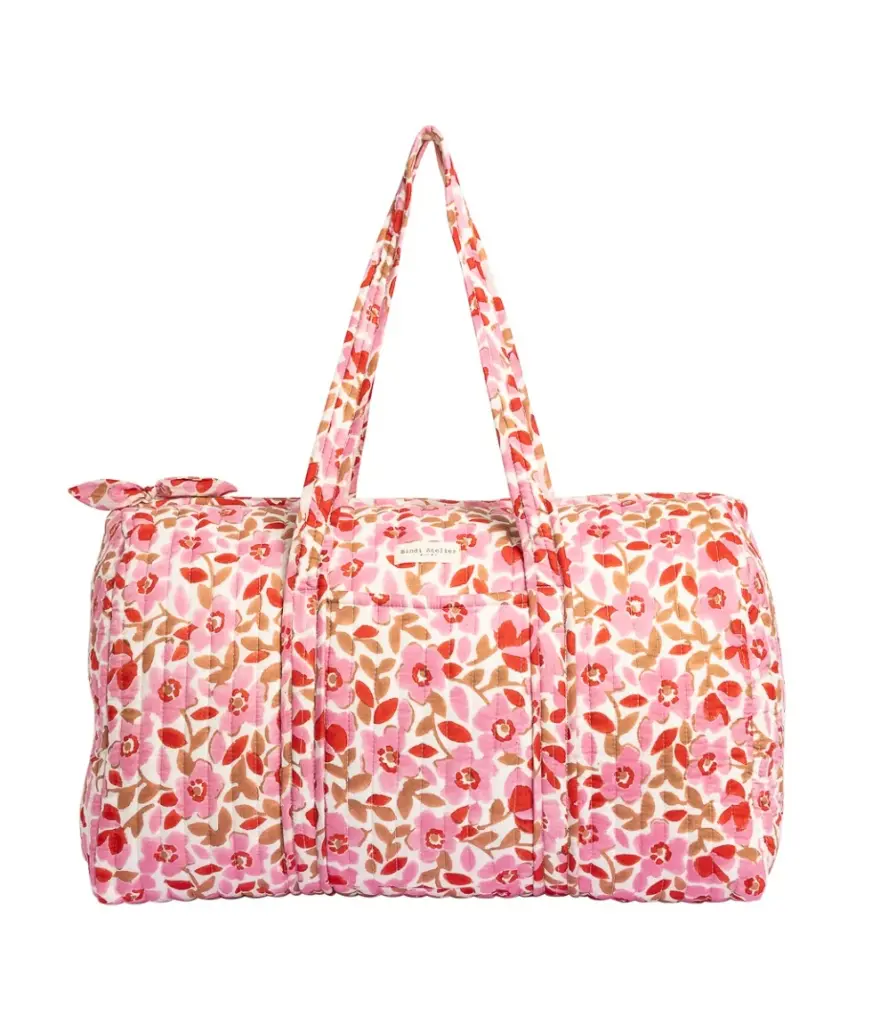 Sac week-end 'Amelia Pink' – Bindi Atelier