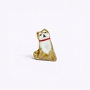 Broche 'Akaikubiwano Shiba' – Nanayosha
