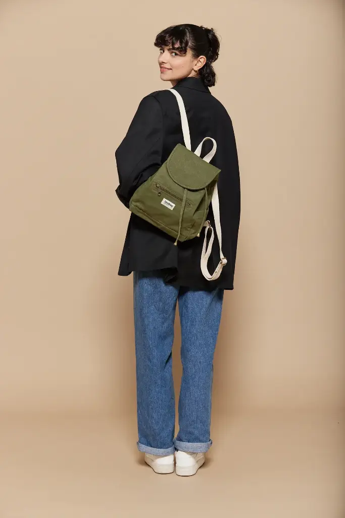 Sac à dos 'Mini Eliot' – Olive – Hindbag