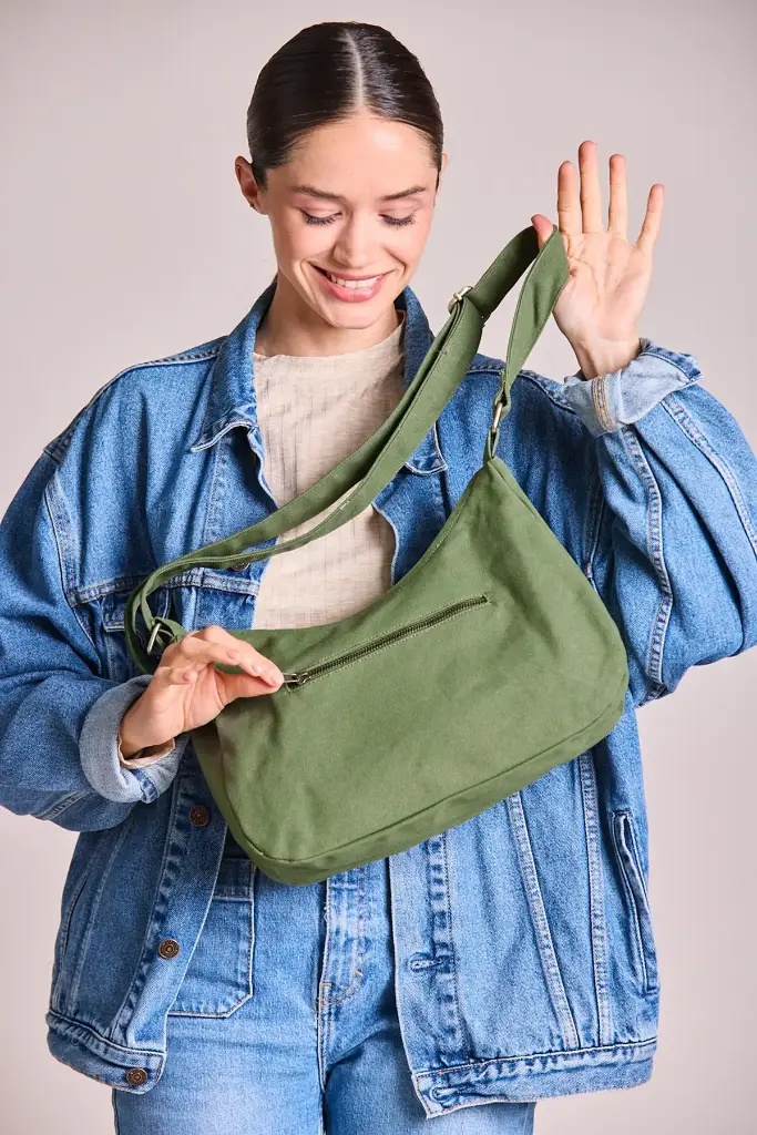 Sac 'Rosa' – Olive – Hindbag