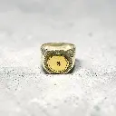 Bague 'Aloïs' – Argent 999 & bronze – Ombre Claire