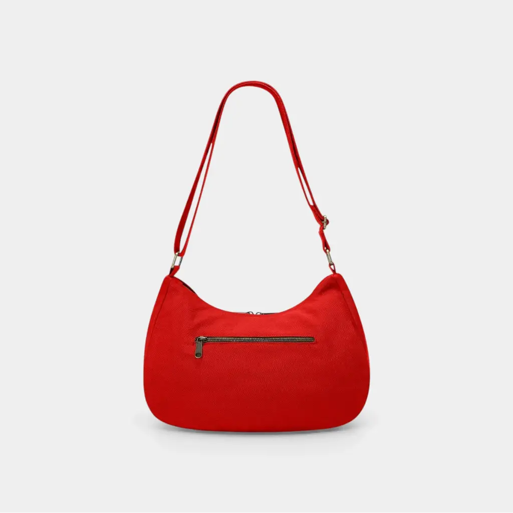 Sac en bandoulière 'Rosa' – Rouge carmin – Hindbag