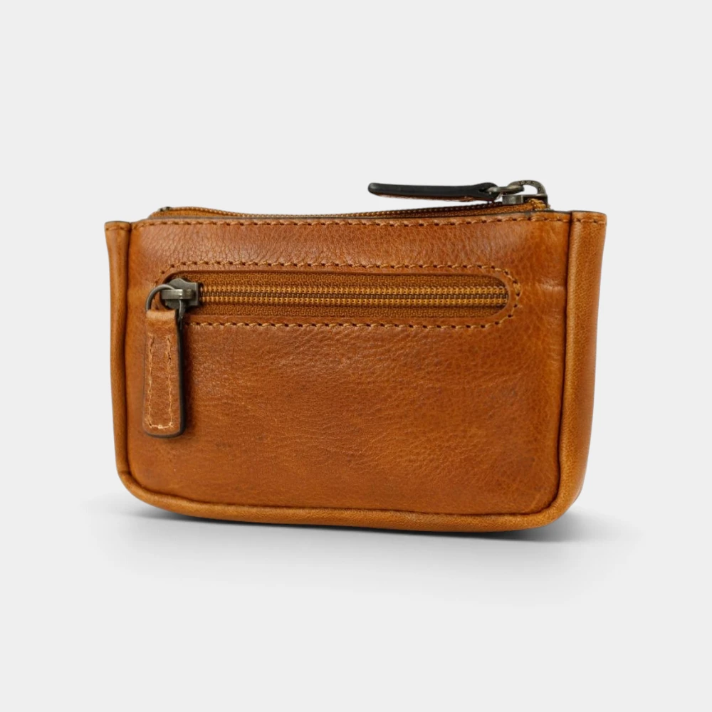 Porte-monnaie 'Paolo' – Cognac – Bear Design
