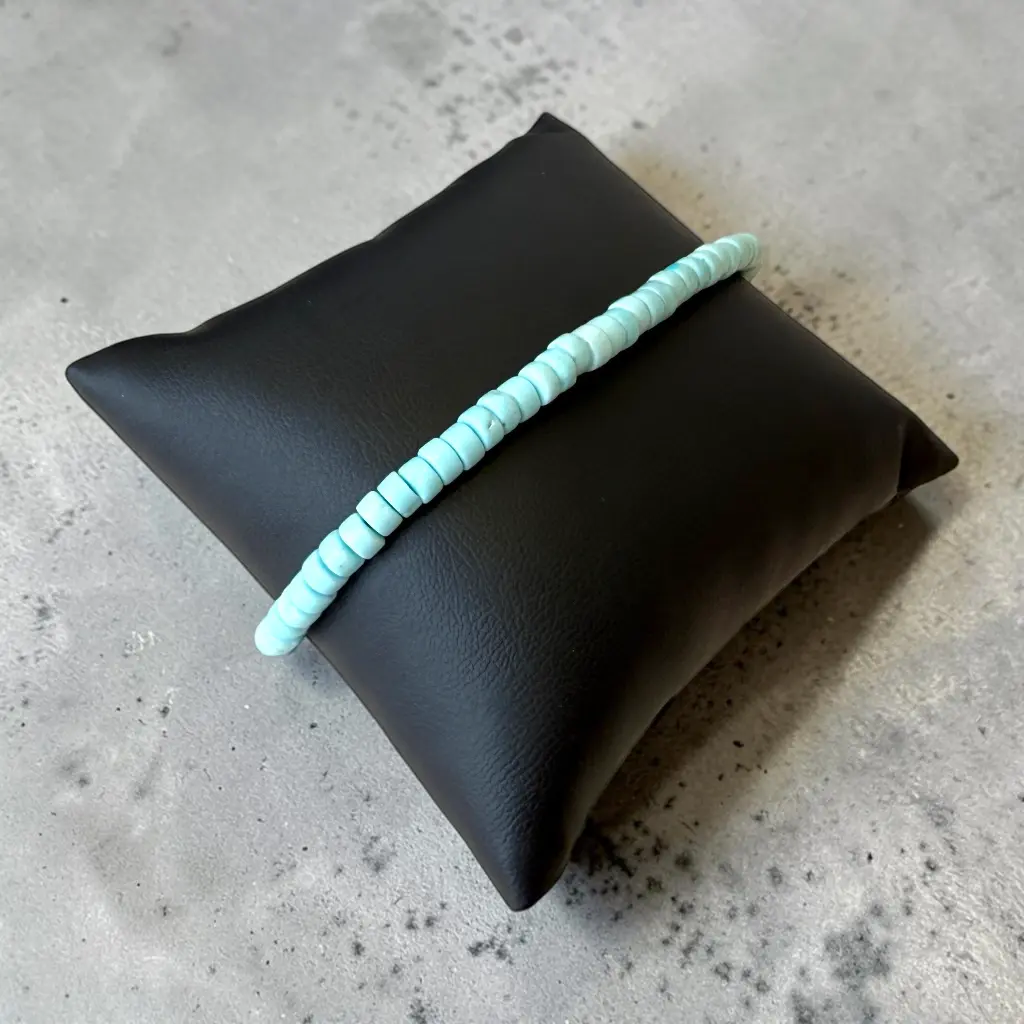 Bracelet – Perles heishi – Ajustable – D'Oz Homme