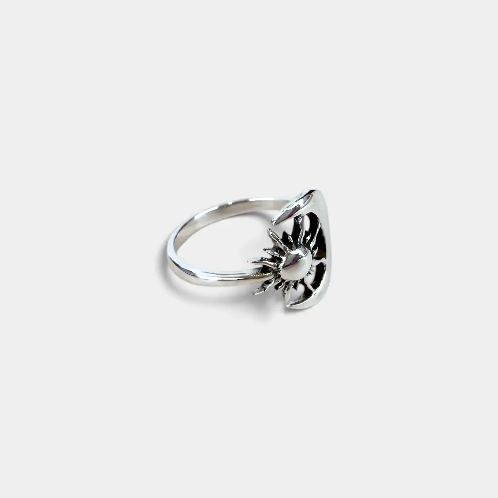 Bague 'Soleil & Lune' – Argent 925 [3600]