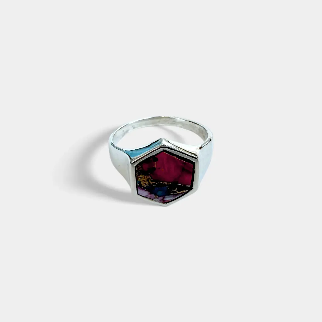 Bague – Argent 925 – Turquoise [3638]