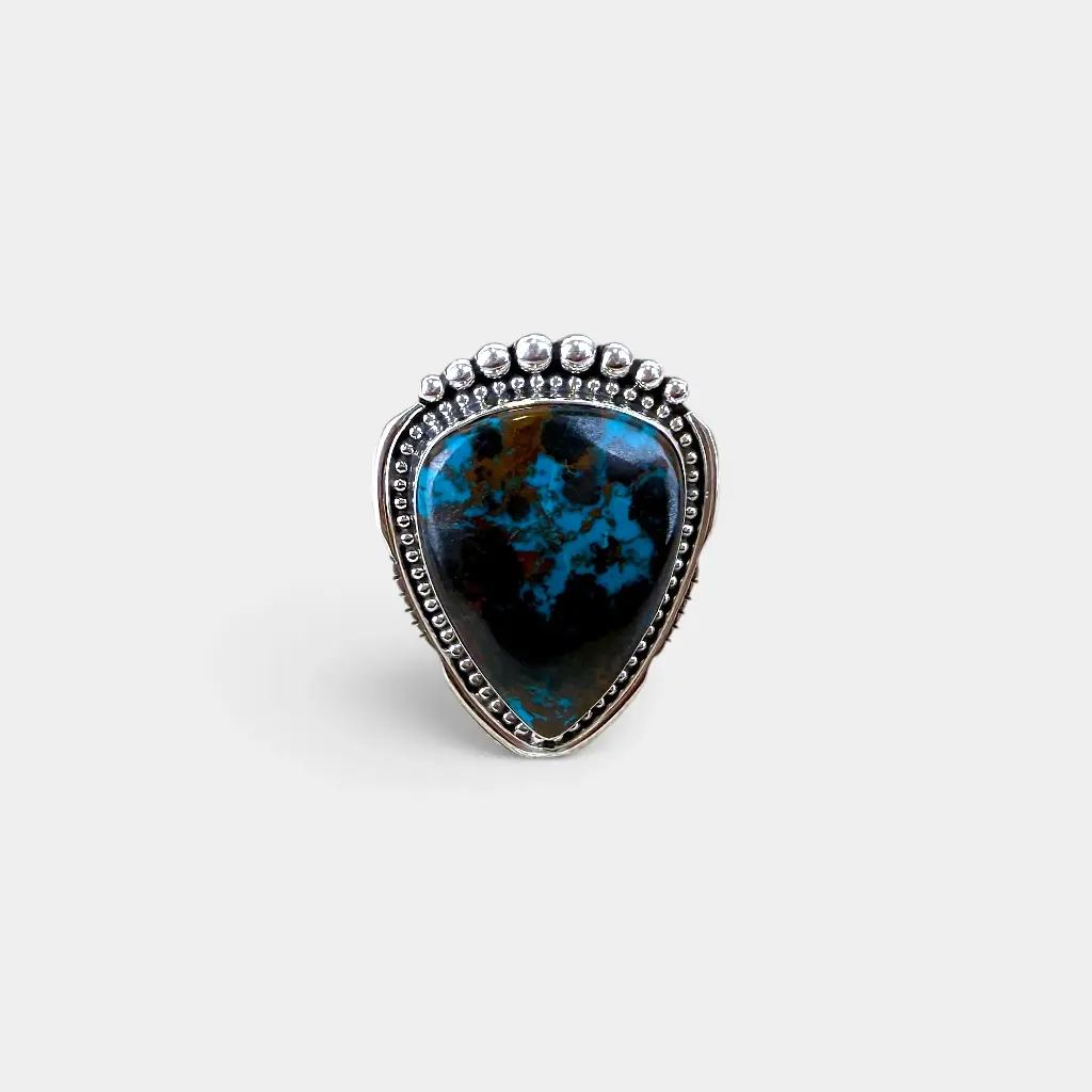 Bague – Argent 925 – Turquoise [3650]