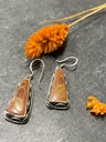 Boucles d'Oreilles Argent 925 Pierres Naturelles [0034]
