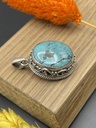 Pendentif Argent 925 & Turquoise [0004]