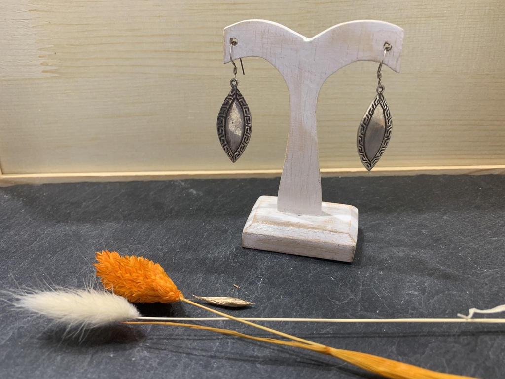 Boucles d'Oreilles Argent 925  [0063]