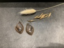 Boucle d'Oreille Argent 925 & Pierre naturelle [0129]