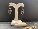 Boucle d'Oreille Argent 925 & Topaze [0132]