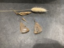 Boucle d'Oreille Argent 925 & Pierre naturelle [0143]