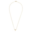 Galaxy Necklace Triangle A White Howlite [Collier]