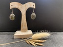 Boucle d'Oreille Argent 925 & Labradorite [0179]